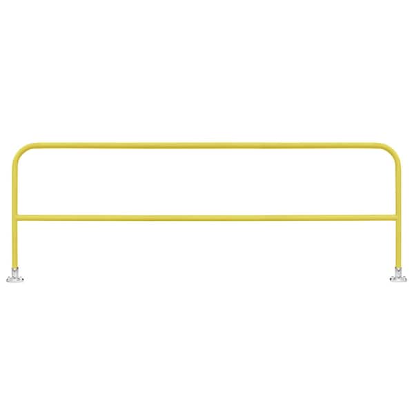 Frontline Guardrail System for Concrete or Steel Substrates, Yellow, 10 ft GUS10-FXDYLW - main
